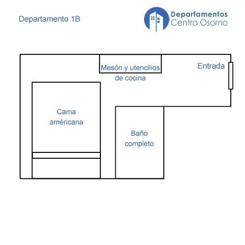 Departamentos Y Habitaciones Centro Osorno Eksteriør billede
